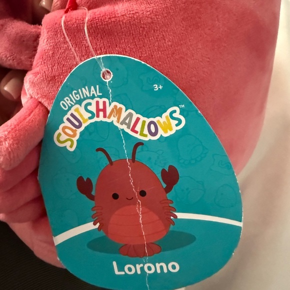 NEW Lorono the Lobster Squishmallows by Kelly Toys - Picture 6 of 10